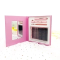 Lashes Factory Wholesale Natural Wispy Cluster Lashes Kit with Mirror
